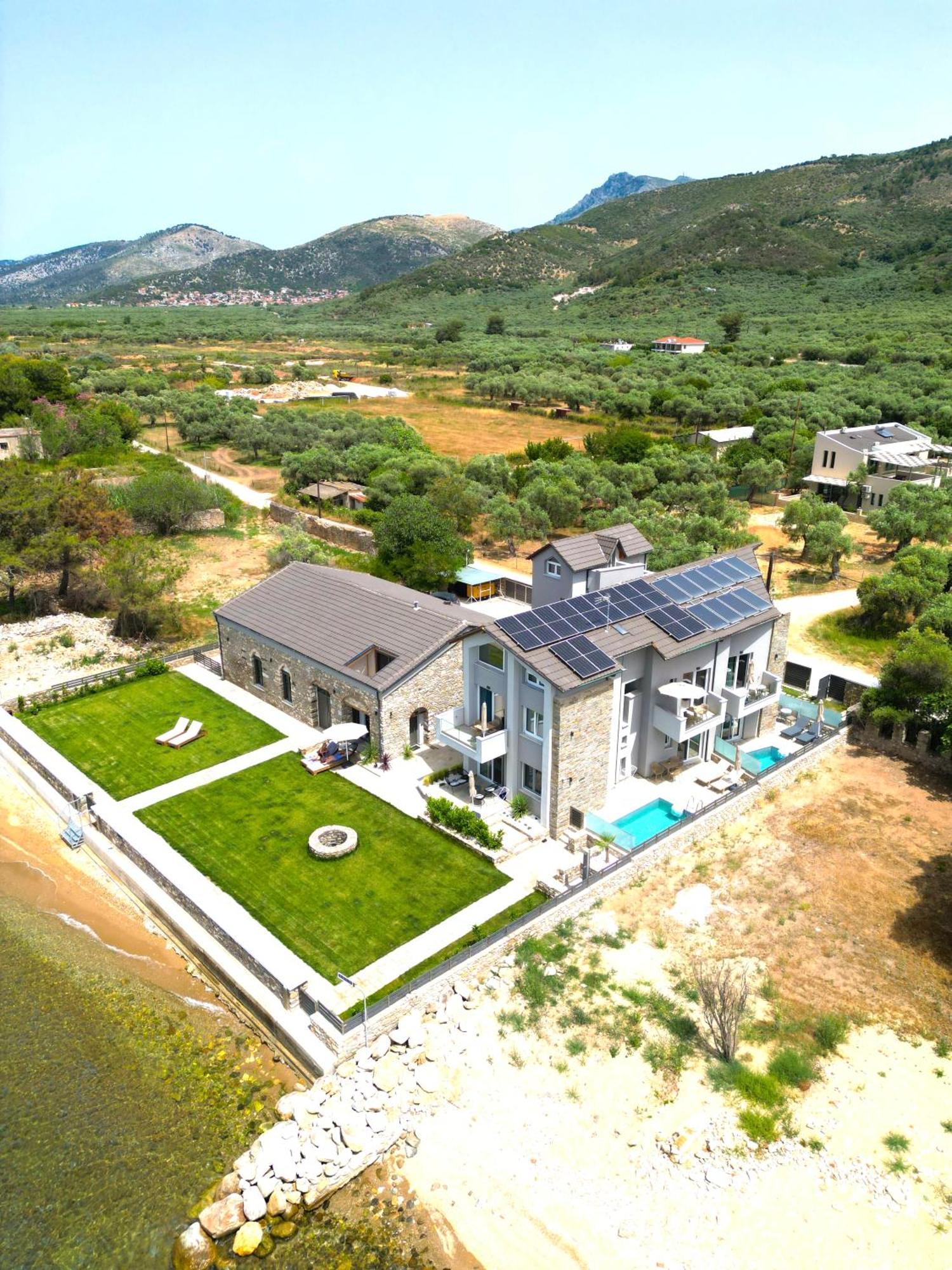 Olive & Sea Luxury Suites Skala Sotiros Exteriör bild